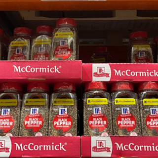 味好美粗粒黑胡椒 400公克MCCORMICK BLACK PEPPER 粗顆粒 美食調味品 批發團購優惠 廚房必備