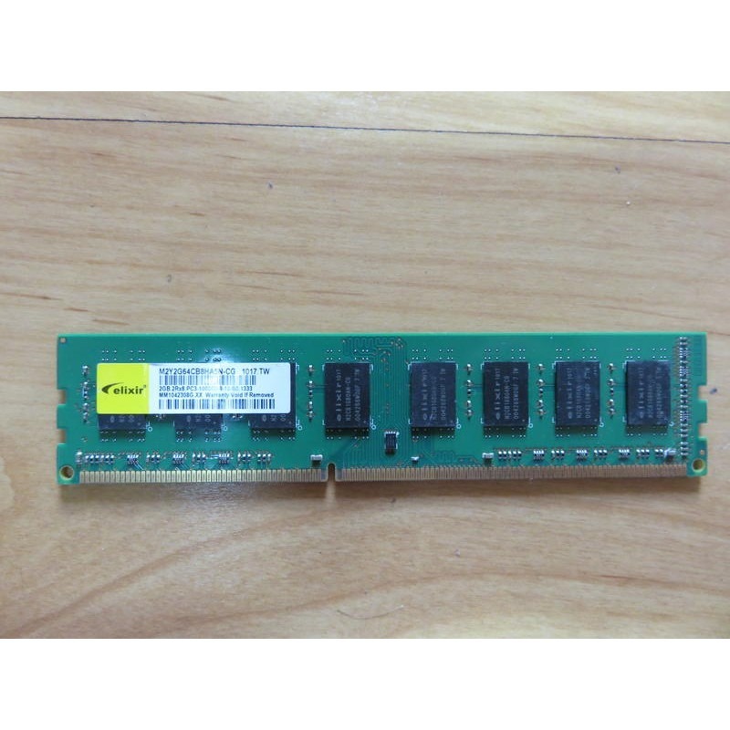 D.桌上型電腦記憶體-M2Y2G64CB8HA5N-CG Elixir 2GB PC3-10600 DDR3直購價80