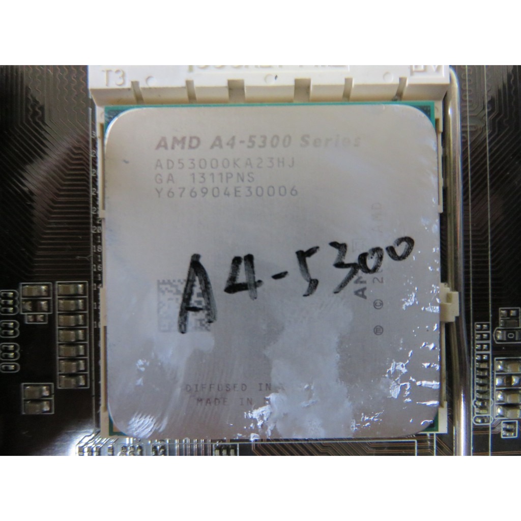 C.AMD CPU-A4-5300 3.4G 1M AD5300OKA23HJ 雙核雙線 65W  直購價90