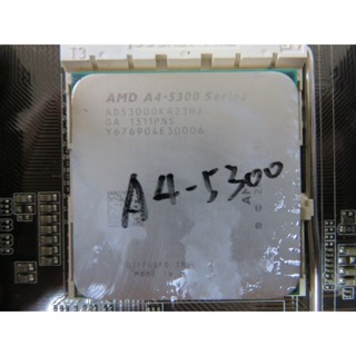 C.AMD CPU-A4-5300 3.4G 1M AD5300OKA23HJ 雙核雙線 65W 直購價90