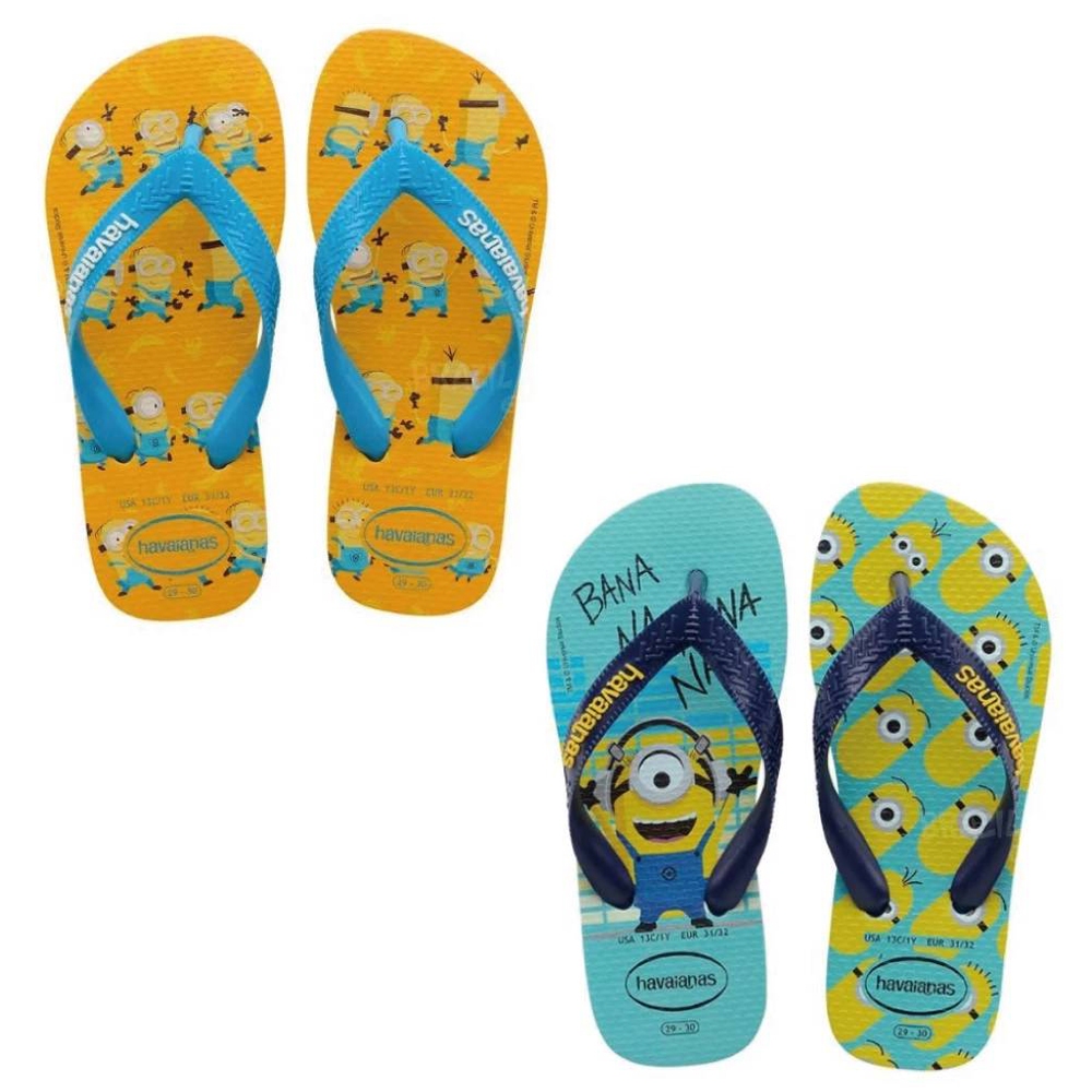 HAVAIANAS・童鞋・KIDS MINIONS系列・(型號：00183)・巴西集品