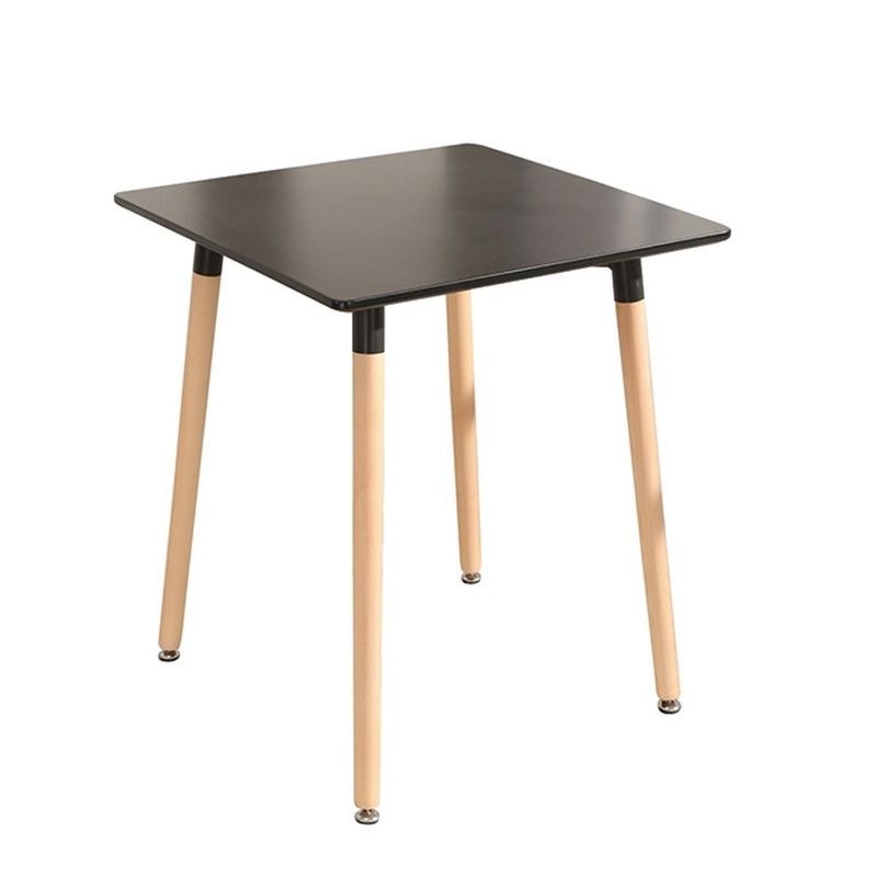 【LG-T6060B】北歐黑色2尺休閒方桌