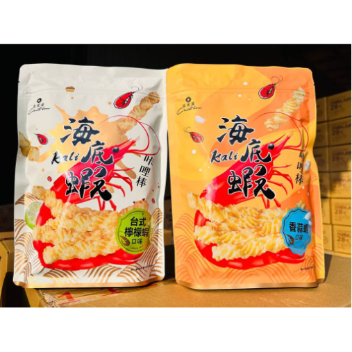 安家食品 法米滋 卡恰 聯名 推出"超台式"口味 a台式檸檬蝦 b台式香蒜蝦