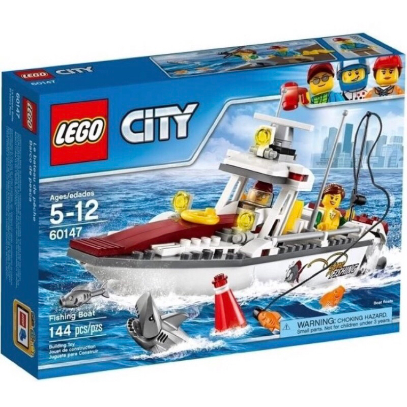 LEGO 樂高 60147漁船 城市系列