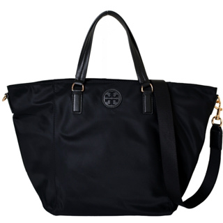 現貨 ❤️‍🔥 TORY BURCH TOTE 縫線LOGO尼龍 手提/肩背 托特包 兩用包 可刷卡 可分期