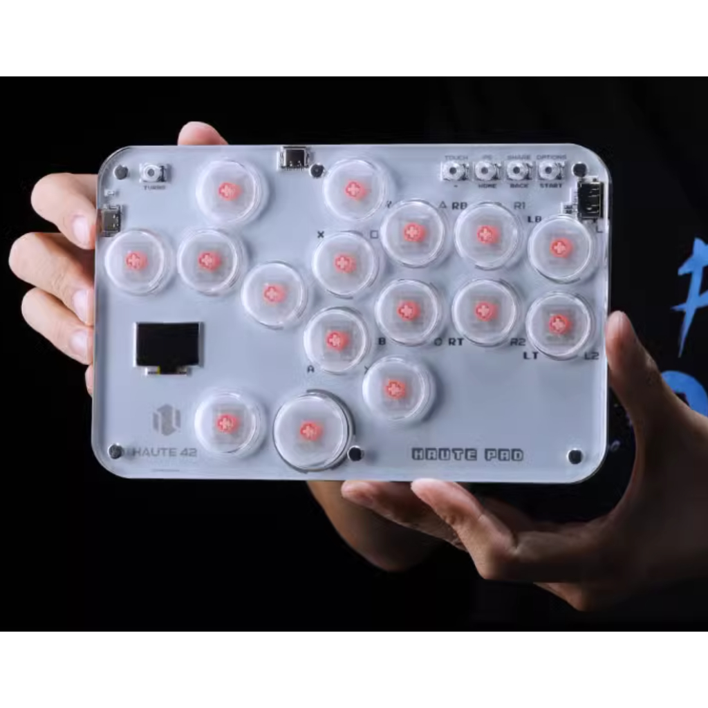 【肥叔工作室】超薄矮軸款 S16 PCB hitbox  格鬥大搖搖桿樹梅派PICO芯片 快打旋風6 SF6