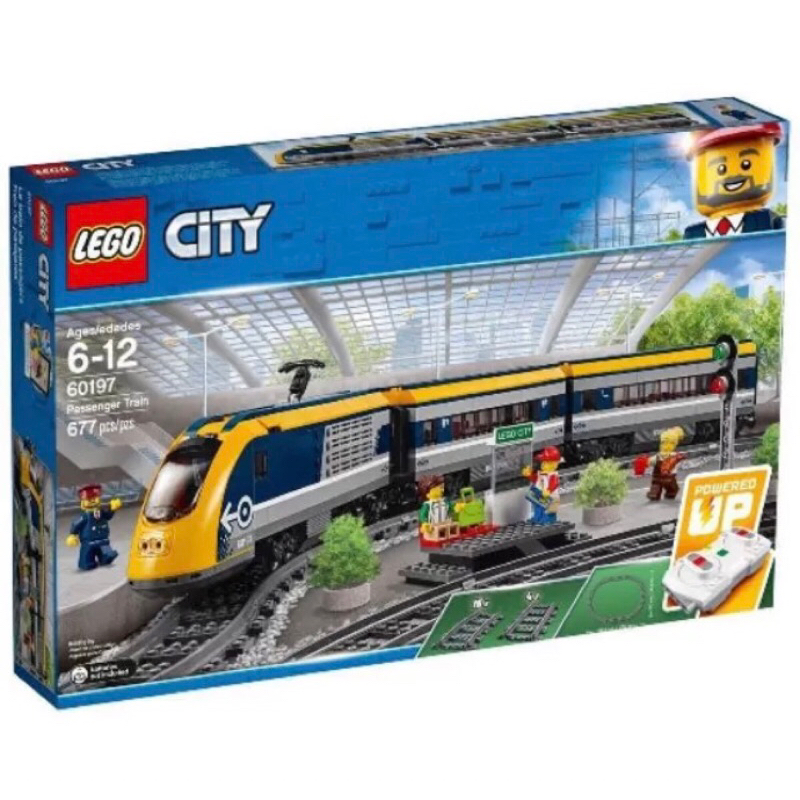 全新LEGO 樂高 60197 客運列車 城市系列