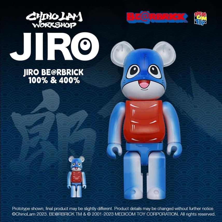 豆芽水產 x JIRO BE@RBRICK 限定聯名 500% 現貨 超級限量