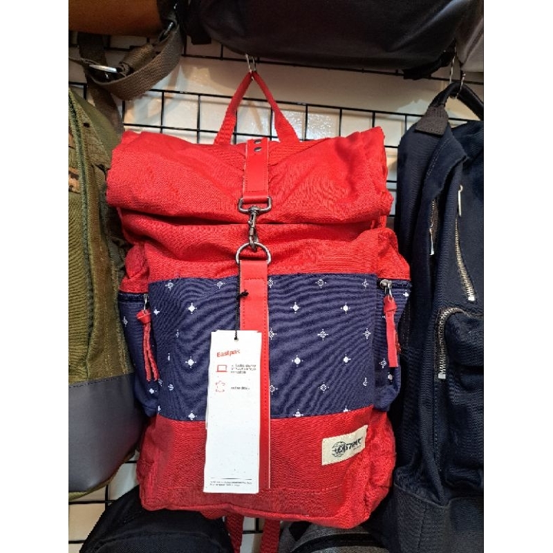 美國正品EASTPAK 美式超大容量紅色後背包