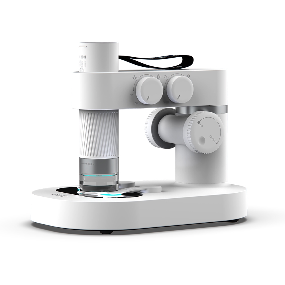 《勾樂生活》BeaverLab 噹噹貍 智能顯微鏡 M1-B 可分離設計 桌上型智能顯微鏡 攜帶型顯微鏡【平輸】