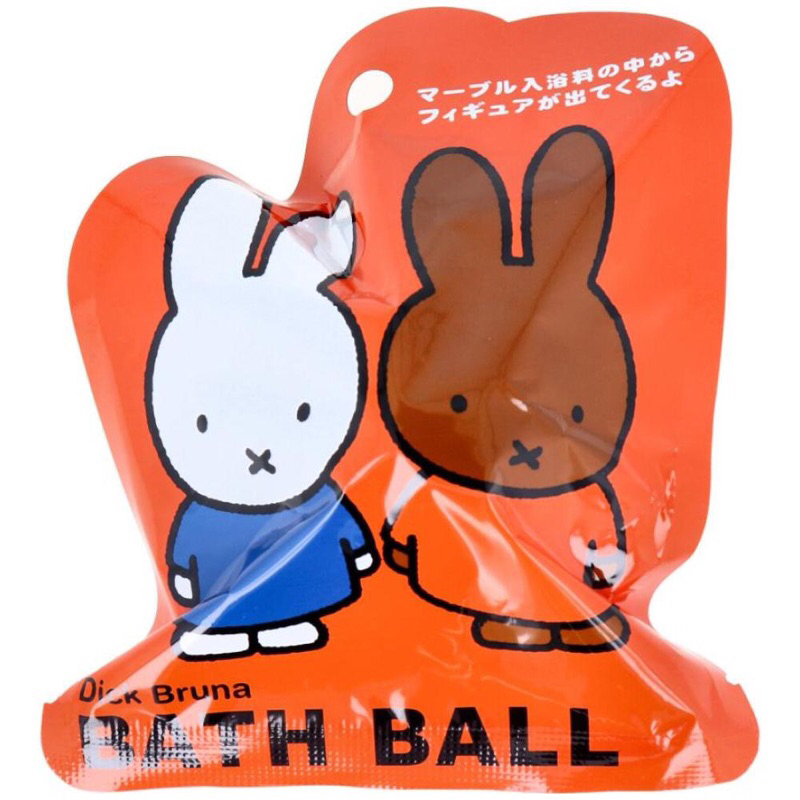 米飛兔 Miffy 沐浴球 入浴劑(全5種/1B=24PCS/鳳梨香)(牛奶香)