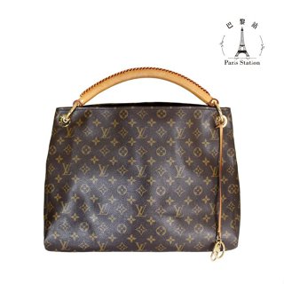 【巴黎站二手名牌專賣店】＊現貨＊LV 路易威登 真品＊M40249 經典Monogram花紋ARTSY慾望單肩背包