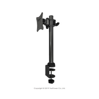 【含稅】LCD-27 14-24吋桌上型液晶電視架 俯仰角度調整/螢幕360度旋轉/承重12kg/臺灣製造