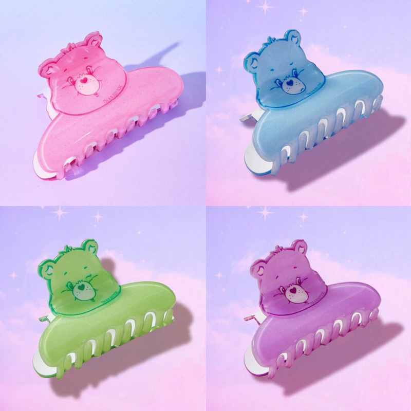 Care Bears 愛心熊 彩虹熊 髮夾