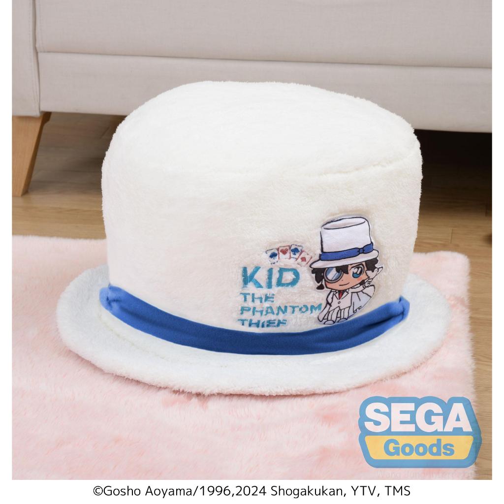 【RE】預購24年4月 代理版 SEGA 景品 名偵探柯南 SGZ 絨毛玩偶 基德禮帽 抱枕