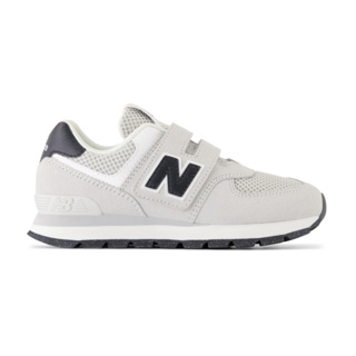 New Balance 童鞋 NB 574 中童鞋 幼童款 復古鞋 運動鞋 休閒鞋 兒童鞋 魔鬼氈 淺灰PV574DMG