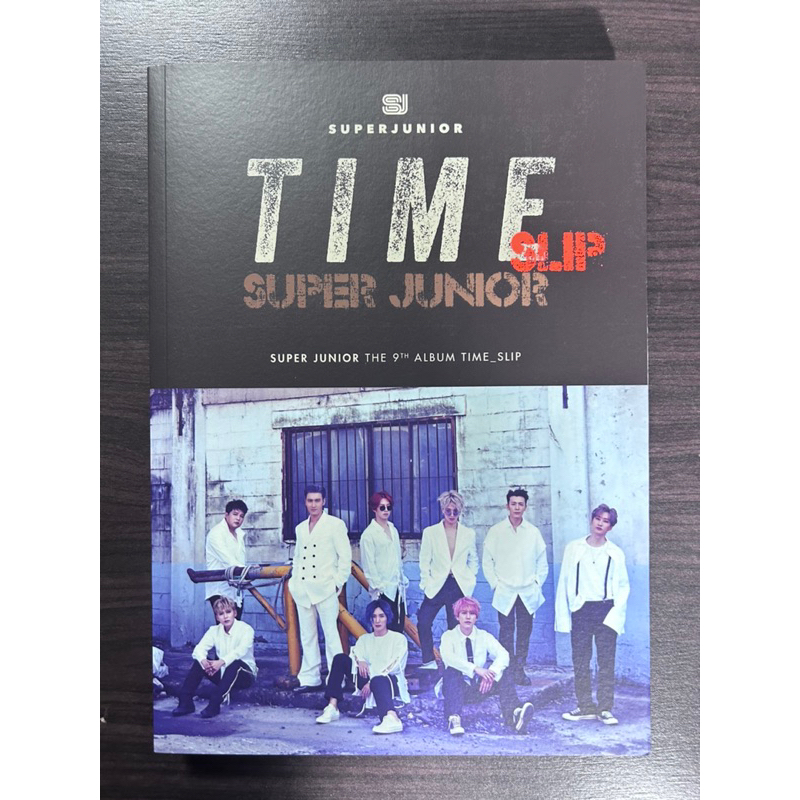 SUPER JUNIOR 第九張正規專輯TIME SLIP 藝聲 圭賢 大隊 空專無小卡 只有CD 全新沒有聽過