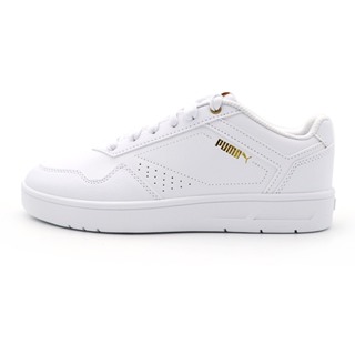 Puma Court Classic 白金 皮革 運動 休閒鞋 男女款 B4807【新竹皇家39501801】