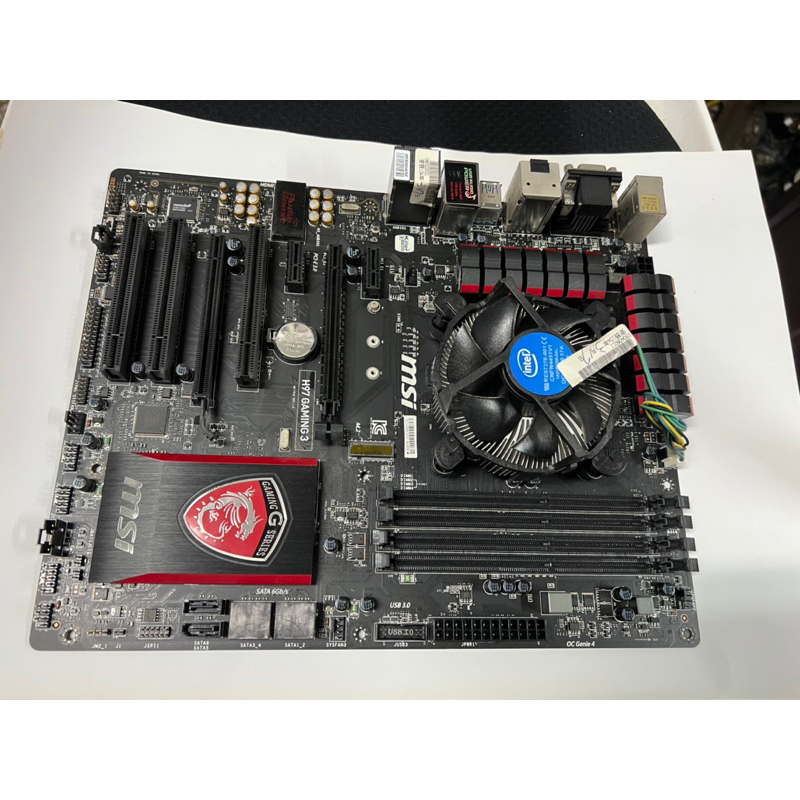 電腦雜貨店～微星 MSI H97 GAMING 3 主機板 1150腳位 二手良品 $1100