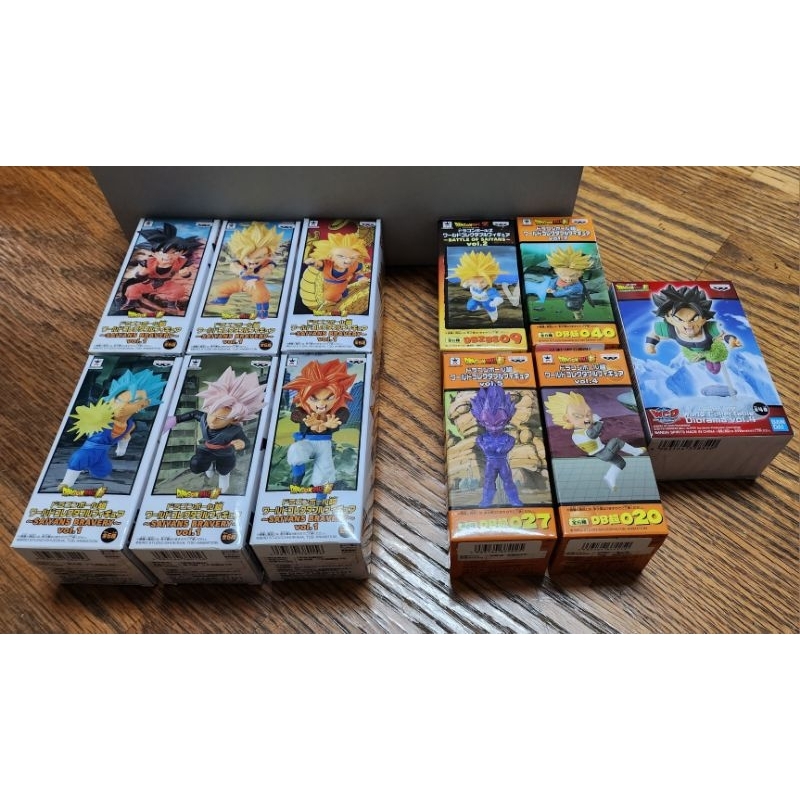 現貨 代理版 WCF 七龍珠 界王拳 悟空 達爾 布羅利 超藍貝吉特 達洛特 黑悟空 桃紅 複製達爾 特南克斯 特蘭克斯