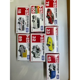 TOMICA 多美 紙盒 小汽車 空盒