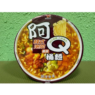 ［統一］阿Q桶麵 雞汁口味/韓式泡菜
