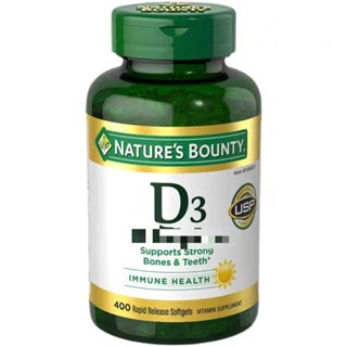 Nature’sBounty 自然之寶 維生素D3 5000 400粒 維生素D
