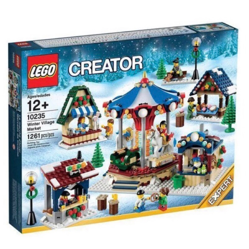 全新LEGO 樂高 10235 冬季市場 winter village market 聖誕節