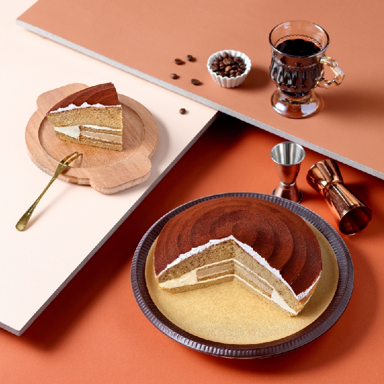 【糖村SUGAR &amp; SPICE】生乳波士頓派-提拉米蘇 7吋 生日蛋糕 下午茶 甜點