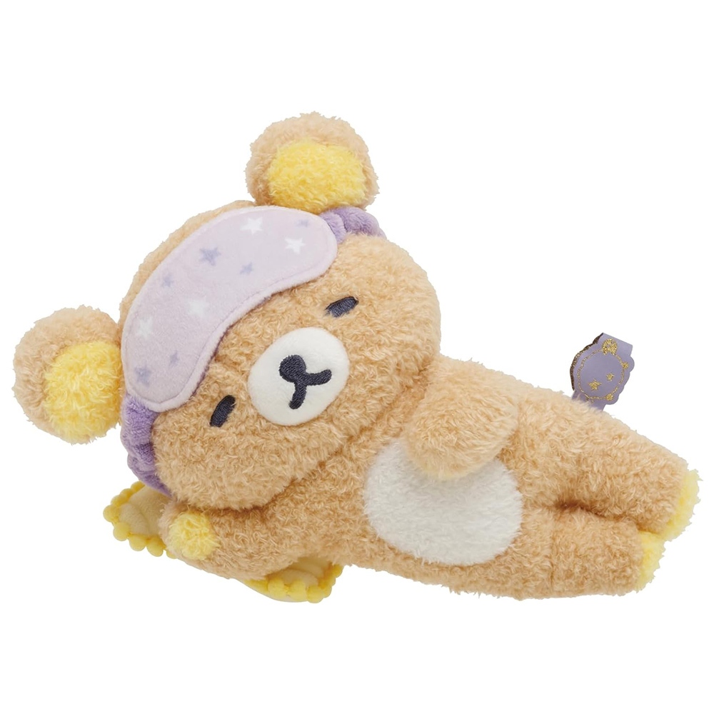 San-X 拉拉熊 懶懶熊 打瞌睡系列 造型絨毛娃娃 一起入睡吧 拉拉熊 XS83636