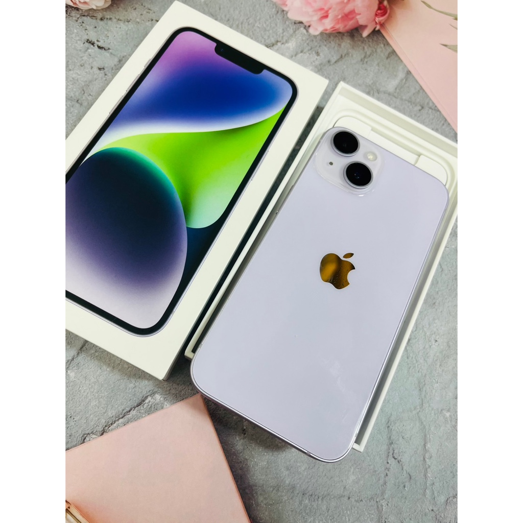 💜台北蘋果二手機專賣店💜🏅️出清展示品🏅️🍎 Apple iPhone 14 128G紫色🍎