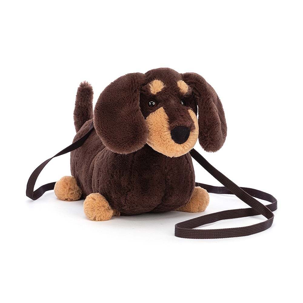 🌐國際代購🌐英國 Jellycat Otto Sausage Dog Bag 奧托香腸狗側肩包 (16cm)🌐