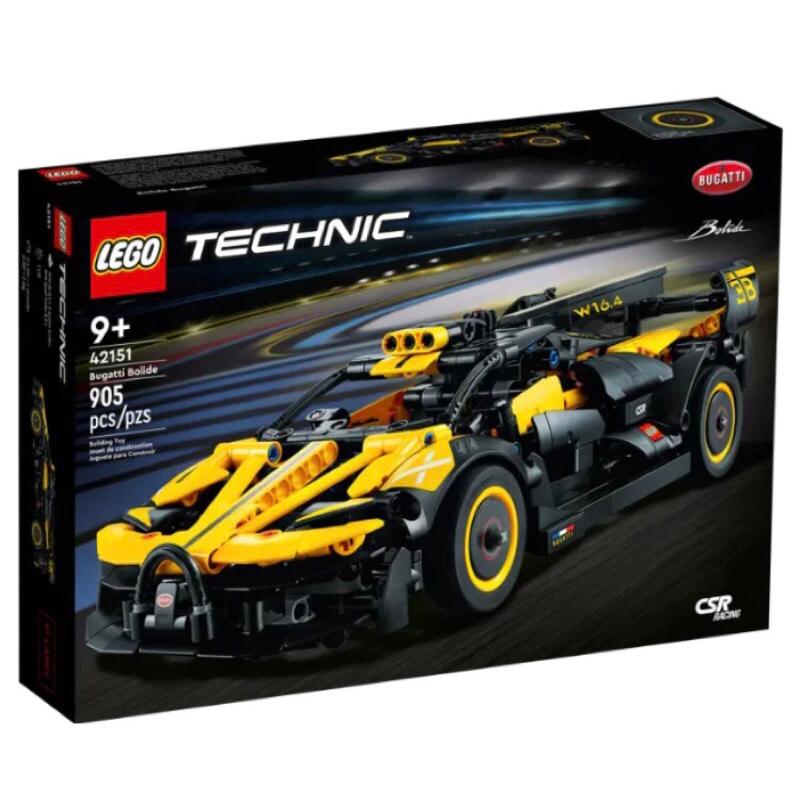 全新LEGO 樂高 42151 樂高 科技系列 Technic 布加迪 Bugatti Bolide