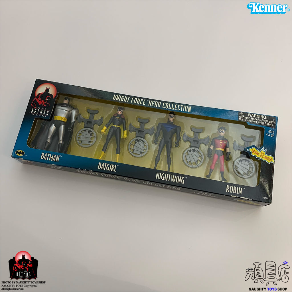 【頑具屋】絕版美品 1998年 Kenner BATMAN Adventures 蝙蝠俠新冒險 盒裝版  羅賓 蝙蝠女