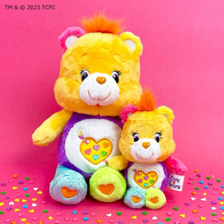 ✅預購a_yukida777 日本代購Care ♡ Bears系列娃娃 吊飾 正版彩虹熊 特殊顏色 絨毛玩具 嬰幼兒玩具