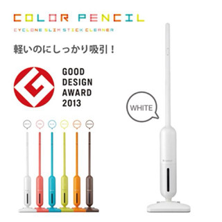 日本CCP color pencil 彩色直立式吸塵器,CT-AC55(white白）