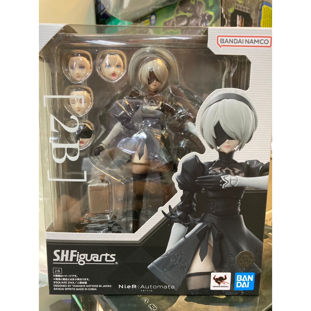 全新現貨 萬代 S.H.Figuarts SHF 尼爾 自動人形 2B Ver1.1a 2B 可動完成品