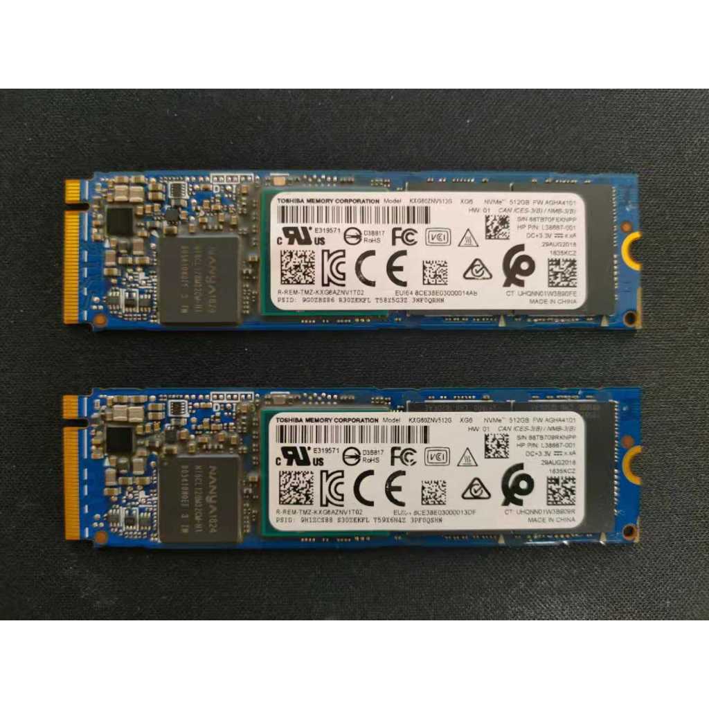 【KIOXIA 鎧俠】SSD PCIE NVMe 512G XG6(次級品)