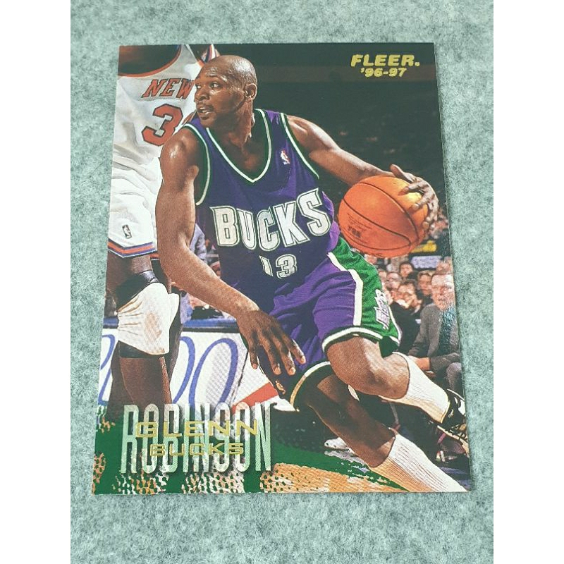 1996-97 Fleer #63 Glenn Robinson Milwaukee Bucks