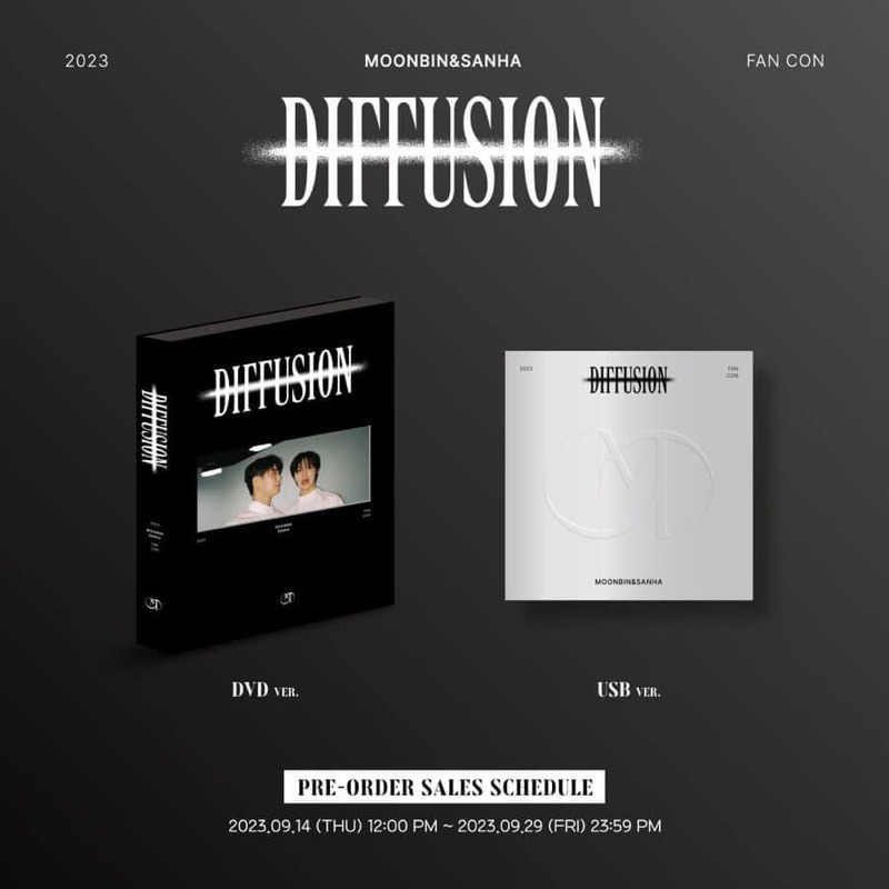 2023 MOONBIN &amp; SANHA ASTRO FAN CON [DIFFUSION] DVD USB 文彬 產賀