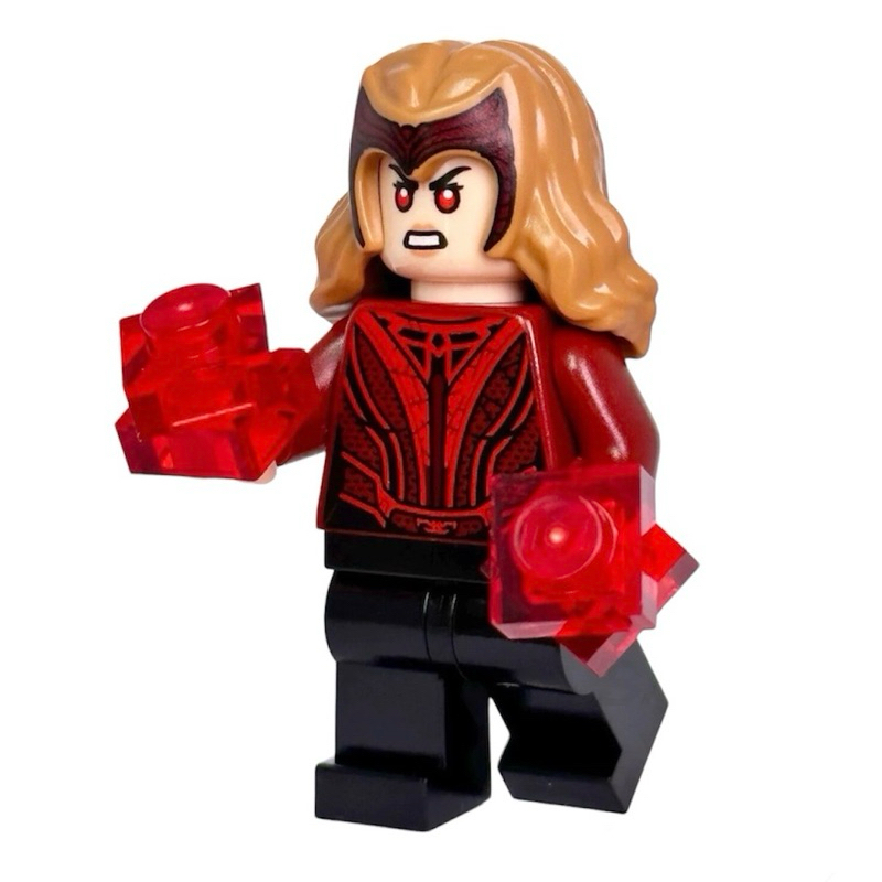 LEGO 樂高 76218 緋紅女巫 含手持物 單人偶 全新品, ( 漫威 超級英雄 汪達 美國隊長 鋼鐵人 至聖所 )