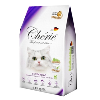 【單包/3包免運組】Cherie法麗 有機凝結杉木貓砂10L貓砂『Q寶』