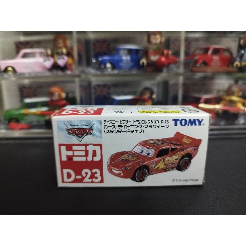 (含膠盒) TOMICA TOMY CARS 汽車總動員 閃電麥坤 D-23 麥坤