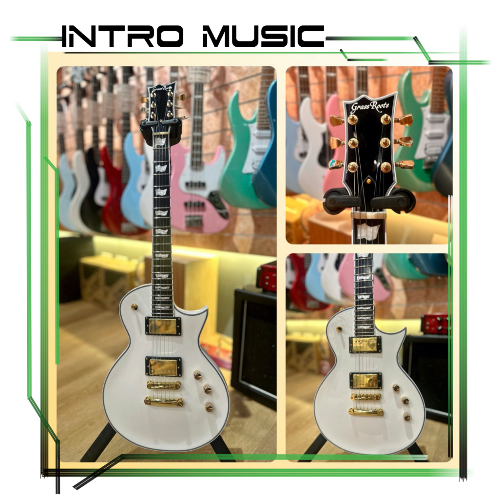 INTRO MUSIC || ESP副廠 GrassRoots G-ECLIPSE CTM 電吉他 白色