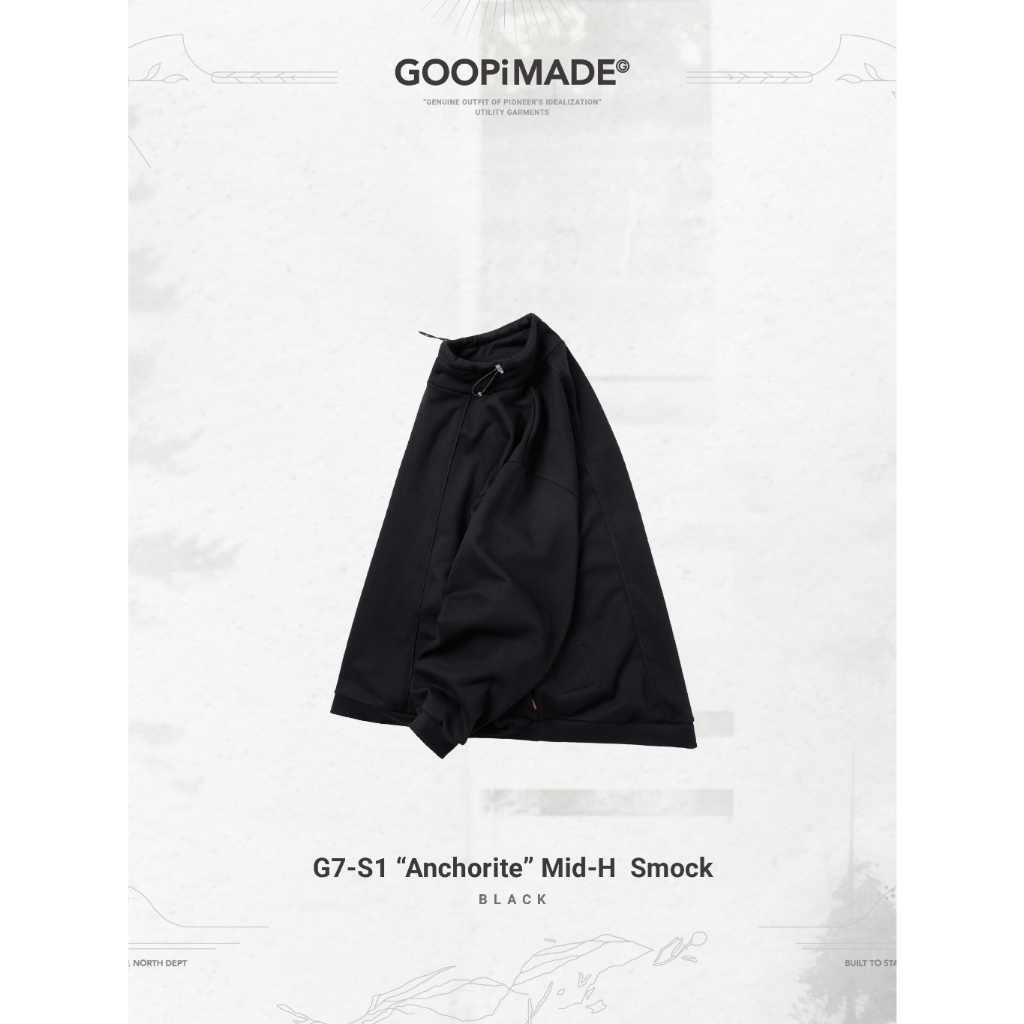 GOOPiMADE - G7-S1 “Anchorite” Mid-H Smock