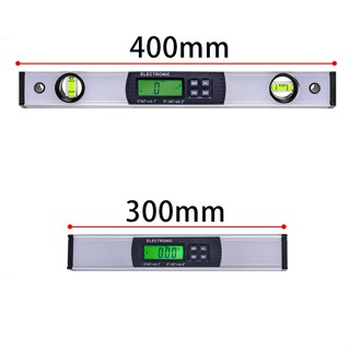 臺灣發貨 30cm/40cm 鋁合金 帶磁蜂鳴 背光 電子水平尺 數顯水平儀 傾角儀 數位角度尺 傾斜儀 傾角尺