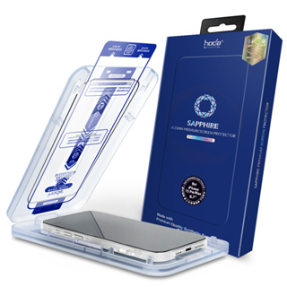 hoda iPhone 15 系列 藍寶石螢幕保護貼 附無塵太空艙
