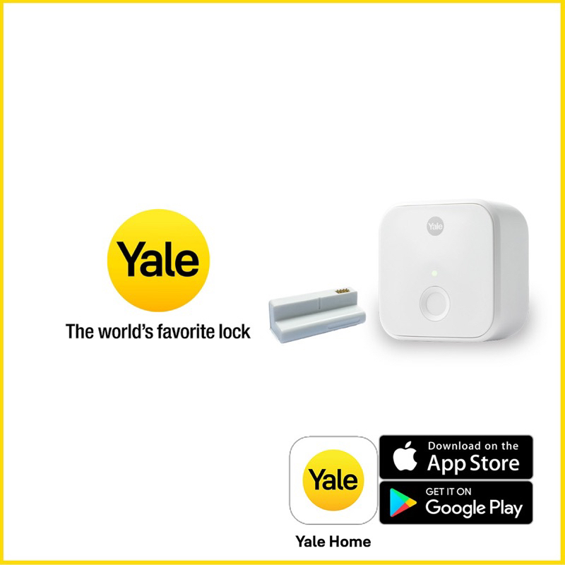 Yale 耶魯 電子門鎖(藍芽模組+Connects Wi-Fi橋接器遠端設備)支援HomeKit