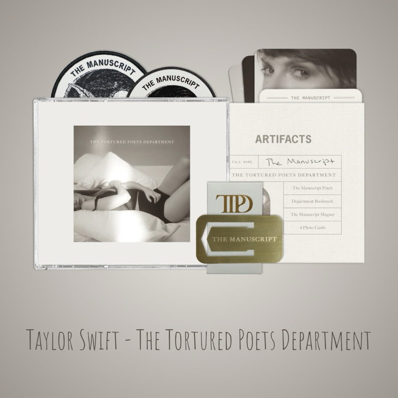 DR美國🇺🇸泰勒絲Taylor Swift-The Tortured Poets Department 限量豪華版CD