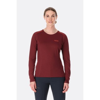 伊凱文戶外 Rab 深石楠 Force LS Tee 透氣長袖排汗衣 女款 發票